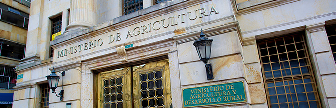 Fachada Ministerio Agricultura Bogota Colombia
