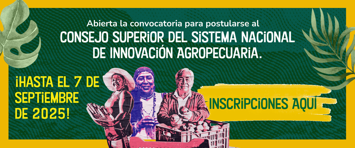 Consejo superior del sistema nacional de innovación agropecuaria