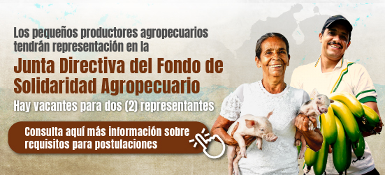 El campesino tendrá representación