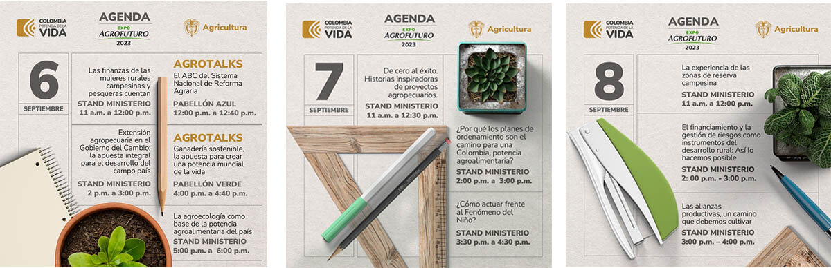 Minagricultura presentará en Expo AgroFuturo 2023 su apuesta para convertir a Colombia en Potencia Agroalimentaria