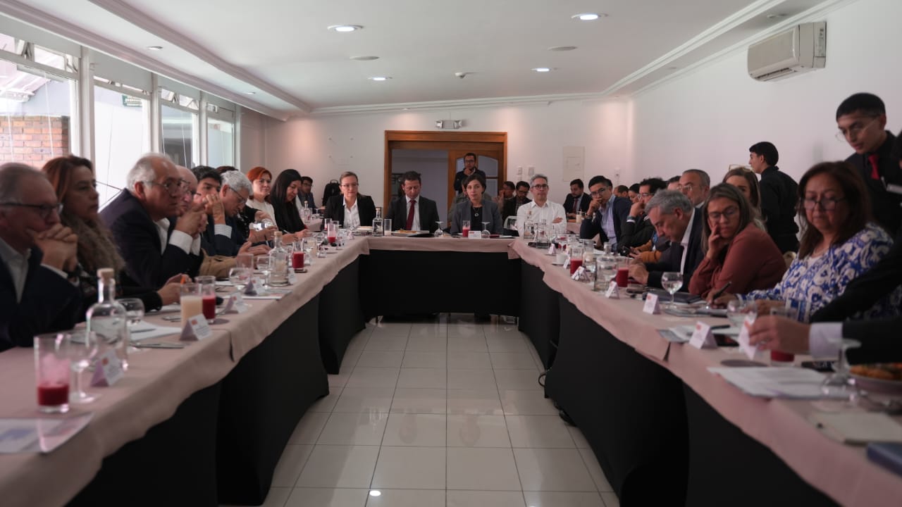En la imagen se observa reunión de la reforma 