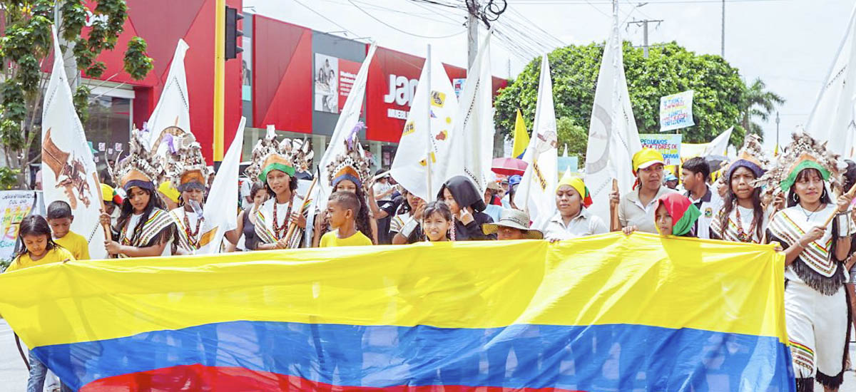 Imagen de organizaciones respaldando la reforma agraria