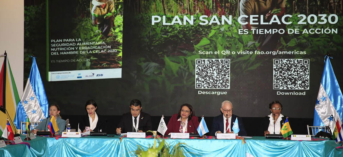 Colombia recibió la Presidencia Pro Tempore del Plan SAN CELAC 2025