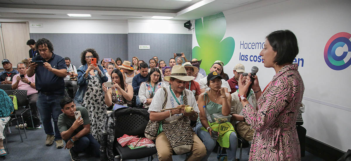 MinAgricultura presentó en la COP16 los resultados de la gran Cumbre Campesina de Fusagasugá