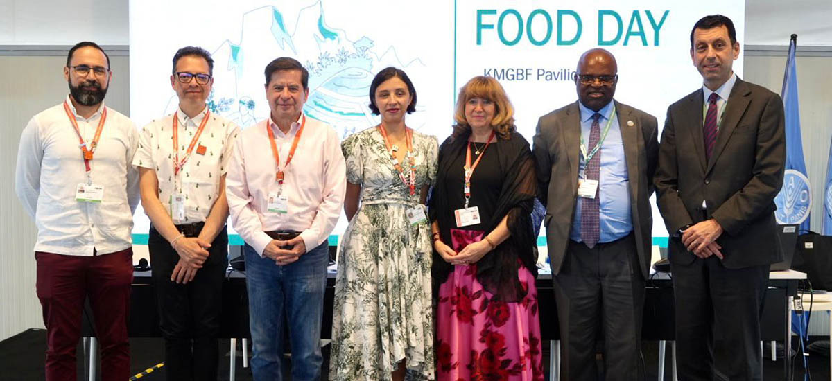En la COP16 se conmemoró el Día Mundial de la Alimentación