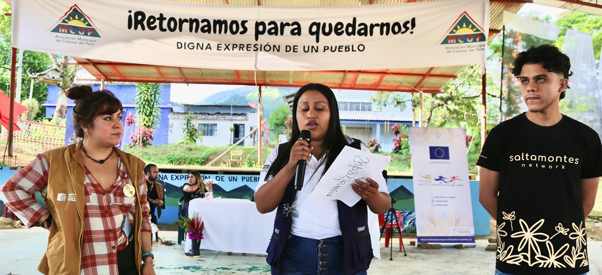 Jóvenes rurales se reúnen en El Pato - Balsillas para contribuir en la Revolución por la Vida