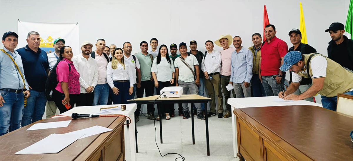 En la imagen se aprecia productores de norte de santander