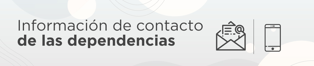 Contacto dependencias